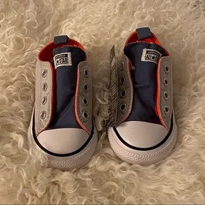 New- Converse All Stars- Slip-On’s with Velcro - 6